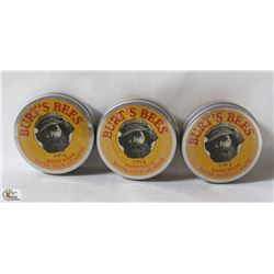 LOT OF 3 BURTSBEE HAND SAV