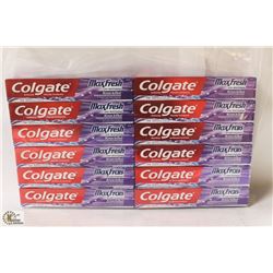 BAG OF 12 COLGATE MAXFRESH TOOTHPASTE