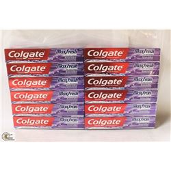 BAG OF 12 COLGATE MAXFRESH TOOTHPASTE