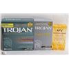 Image 1 : BAG W/ TROJAN CONDOMS AND KY WARMING LIQUID