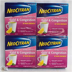 4 PACKS OF ASSORTED NEOCITRAN
