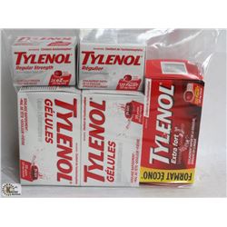BAG OF ASSORTED TYLENOL