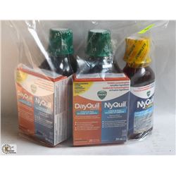 BAG WITH NYQUIL & DAY QUIL CONVENIENCE PACKS