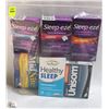 Image 1 : BAG OF ASSORTED SLEEP AIDS