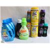 Image 1 : FLAT OF ASSORTED CLEANING PRODUCTS INCL LYSOL