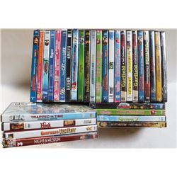 FLAT OF CHILDRENS DVDS
