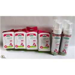 BAG OF ALEVA FEM WIPES & FEM WASH