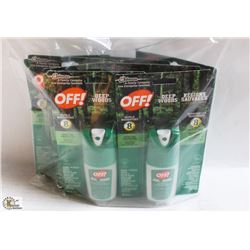 BAG OF ASSORTED DEEP WOODS TRAVEL SIZE BUG SPRAY