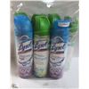 Image 1 : BAG OF ASSORTED DISINFECTANT SPRAYS