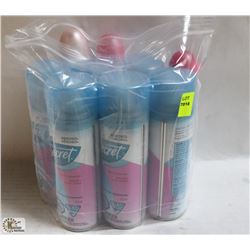 BAG OF ASSORTED WOMENS DEODORANT ANTIPERSPIRANTS