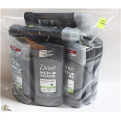 BAG OF ASSORTED MENS DOVE DEODORANT