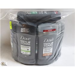 BAG OF ASSORTED MENS DOVE DEODORANT