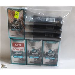 BAG OF ASSORTED MENS DEODORANT