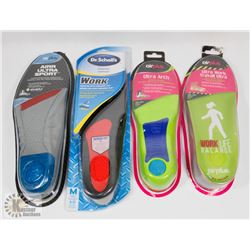 BAG OF ASSORTED FOOT SUPPORTS