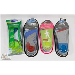 BAG OF ASSORTED FOOT SUPPORTS