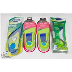 BAG OF ASSORTED FOOT SUPPORTS