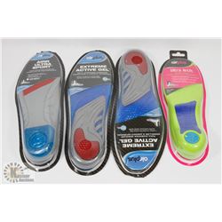 BAG OF ASSORTED FOOT SUPPORTS