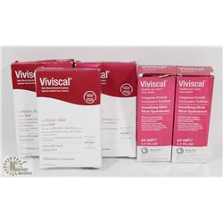 BAG OF ASSORTED VIVISCAL HAIR GROWTH PRODUCTS