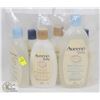 Image 1 : BAG OF ASSORTED AVEENO BABY CLEANERS