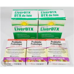 BAG OF PROBIOTICS AND OTHER SUPPLEMENTS