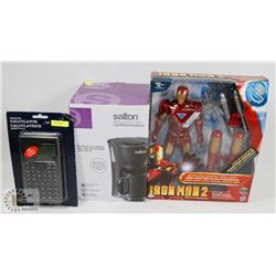 BUNDLE OF HOME ITEMS INCLUDING CALCULATOR,