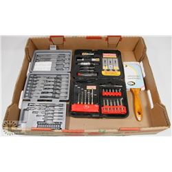 FLAT OF DRILL BITS AND MORE