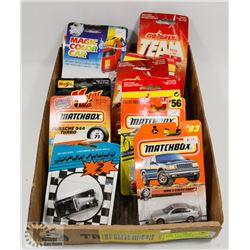 FLAT OF NEW IN BOX COLLECTOR CARS VARIOUS TYPES &