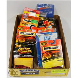 FLAT OF NEW IN BOX COLLECTOR CARS VARIOUS TYPES &