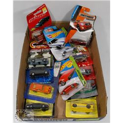FLAT OF NEW IN BOX COLLECTOR CARS VARIOUS TYPES &