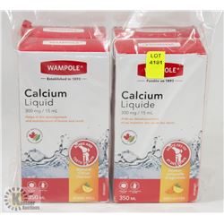 BAG OF CALCIUM LIQUID SUPPLEMENT