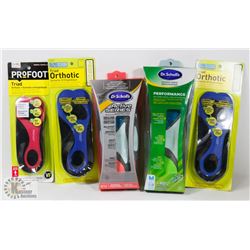 BAG OF ASSORTED FOOT SUPPORTS