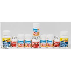 BAG OF ASSORTED PAIN MEDICATIONS