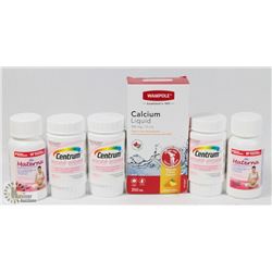 BAG OF ASSORTED SUPPLEMENTS (MOSTLY PRENATAL)