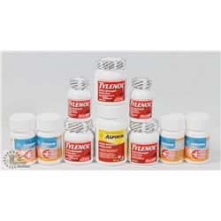 BAG OF ASSORTED PAIN MEDICATIONS