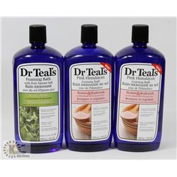 BAG OF ASSORTED DR TEALS FOAMING BATH