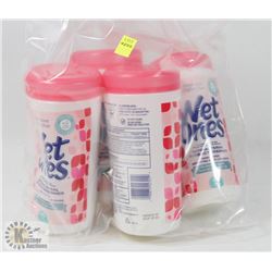 BAG OF WET ONES ANTIBACTERIAL WIPES