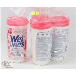 BAG OF WET ONES ANTIBACTERIAL WIPES