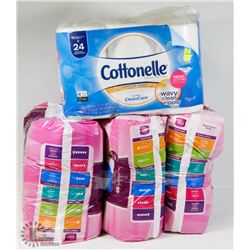 COTTONELLE TOILET PAPER SOLD WITH 3 PACKS OF POISE