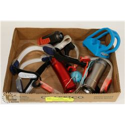 LOT OF 4 EDDIE BAUER LED ARMBAND LIGHTS AND MORE