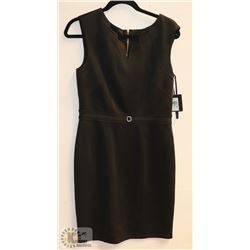 NEW ELLEN TRACY BLACK SLEEVELESS DRESS -