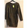 Image 1 : NEW GREY MOE BRAND DRESS W/SLEEVES -