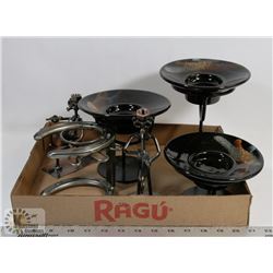 FLAT OF MODERN MEMORABLE METAL ART AND MORE