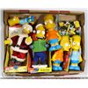Image 1 : FLAT OF SIMPSON COLLECTABLE FIGURES