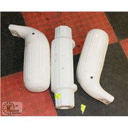 BOAT BOLT ON BUMPERS WITH BOAT CORNER POST BUMPER