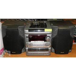 AIWA STEREO SYSTEM WITH SPEAKERS