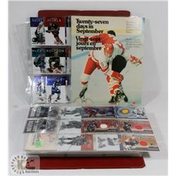 BINDER OF 1992-93 OPEECHEE COMPLETE HOCKEY CARD