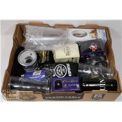 LARGE FLAT OF NEW BAR ACCESSORIES INCL.