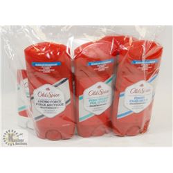 BAG OF ASSORTED OLD SPICE ANTI PERSPIRANT,