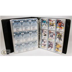 LARGE BINDER OF 2018-19 UPPERDECK MVP HOCKEY CARDS