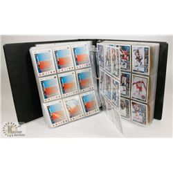 LARGE BINDER OF MCDONALDS HOCKEY CARDS WITH